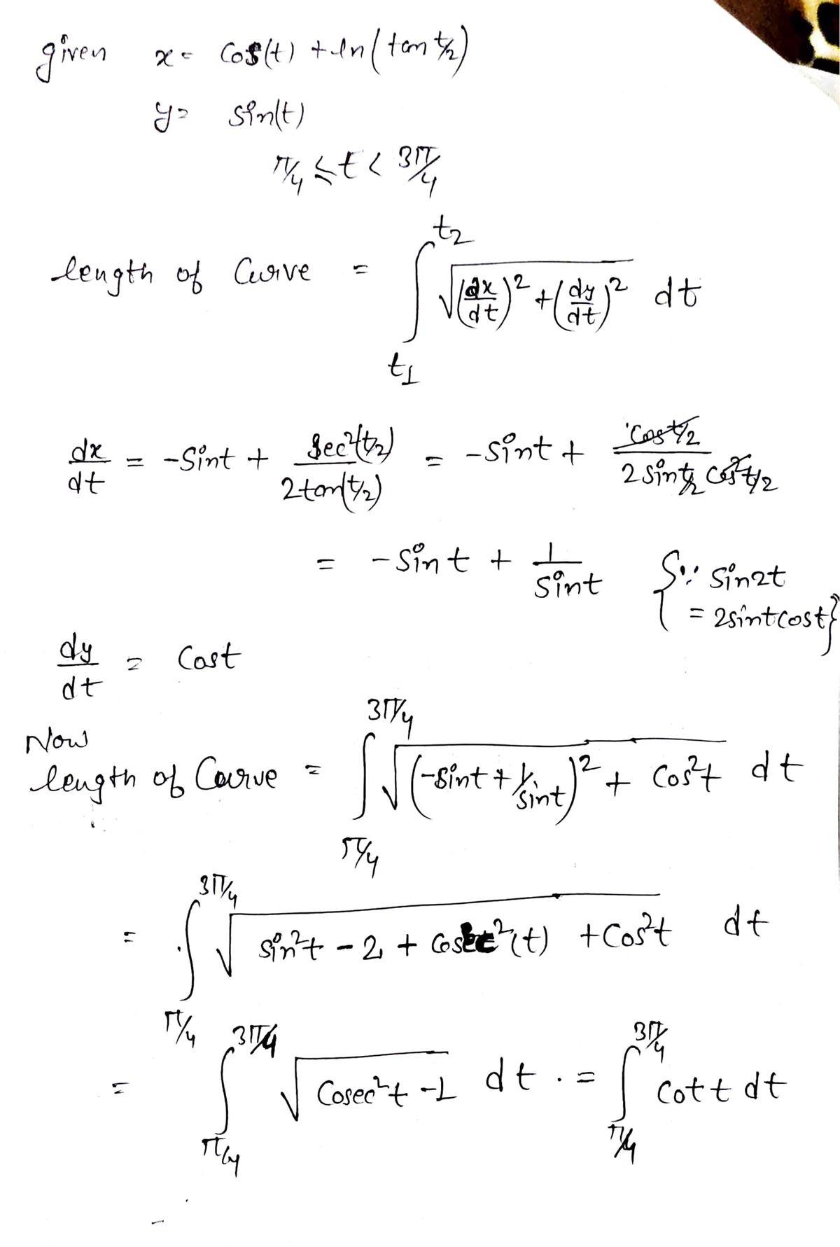 Advanced Math homework question answer, step 1, image 1